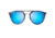 Maui Jim Sunny Days Polarized Round Sunglasses, Blue Horn Frame, Blue Hawaii Lens, Blue Horn B529-27E