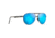 Maui Jim Swinging Bridges Unisex Sunglasses,Brushed Dark Gunmetal Frame,Polarized,Blue Hawaii Lens, B787-02C