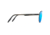 Maui Jim Swinging Bridges Unisex Sunglasses,Brushed Dark Gunmetal Frame,Polarized,Blue Hawaii Lens, B787-02C