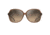 Maui Jim Taro Polarized Square Sunglasses - Women's, Caramel w/ Pale Pink Frame, HCL Bronze Lens, Caramel w/ Pale Pink HS795-18C