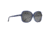 Maui Jim Taro Polarized Square Sunglasses - Women's, Navy w/ Light Blue Frame, Neutral Grey Lens, Navy w/ Light Blue GS795-08D