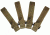 Maxpedition 3-inch Tactie (Pack Of 4) - Khaki 9903K
