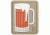 Maxpedition Beer Mug Morale Patch,Arid BEERA