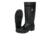 MCR Safety 15in PVC Work Boots, Plain Toe with Cleated Sole, Poly Interior Lining, Over the Sock Style, Black, 10, PBP12010