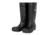 MCR Safety 15in PVC Work Boots, Plain Toe with Cleated Sole, Poly Interior Lining, Over the Sock Style, Black, 10, PBP12010