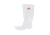 MCR Safety 17in PVC Work Boots, Plain Toe with Cleated Sole, Poly Interior Lining, Over the Sock Style, White, 12, WPBP12