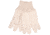 MCR Safety 9018 Double Palm Work Gloves, 18oz Cotton Polyester Blend, Clute Pattern with Straight Thumb, Knit Wrist, Natural, Large, 9018