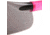 MCR Safety BearKat BK2 Series Safety Glasses, Soft Non-Slip Temple, Gray Lens/Pink Frame, One Size, BK222
