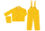MCR Safety Classic Series 3 Piece Waterproof Rain Suit, PVC/Poly, Yellow, L, 2303L