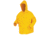 MCR Safety Classic Series Waterproof Rain Jacket, .35mm PVC/Poly, Attached Hood, Yellow, L, 200JHL