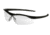 MCR Safety DL1 Series Bifocal Readers Safety Glasses, 1.0 Diopter Lens, Soft TPR Nose Piece, Clear, One Size, DLH10