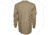 MCR Safety Flame Resistant Work Lightweight Long Sleeve T-Shirt, Comfortable 100% FR Cotton, Tan, S, LST1TS