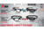 MCR Safety HDX1 Series Safety Glasses, MAX6 Anti-Fog Coating, Removable Elastic Strap, Gray, One Size, HDX112PF
