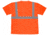 MCR Safety Hi Vis Safety Work T-Shirts, Soft Poly Birdseye Mesh, Short Sleeve and Tagless Design, ANSI 107 Type R Class 2, Fluorescent Orange, 3X, STSCL2MOX3