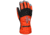 MCR Safety Insulated Mechanics Gloves, 100 gram Thinsulate, Cut Resistant Lining, MAXGrid Material Palm, Inner Elastic Snow and Ice Cuff, Black/Hi-Vis Orange, Large, 982L