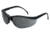 MCR Safety Klondike KD1 Series Safety Glasses, Anti-Fog Coating, Adjustable Temple Length, Gray, One Size, KD112AF
