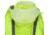 MCR Safety Luminator Hi Vis Lightweight Rain Jacket, Poly/PU, Detachable Hideaway, Hood with Drawstring, ANSI 107 Type R Class 3, Fluorescent Lime, 4X, 508SJX4