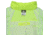 MCR Safety Luminator Hi Vis Lightweight Rain Jacket, Poly/PU, Detachable Hideaway, Hood with Drawstring, ANSI 107 Type R Class 3, Fluorescent Lime, 4X, 508SJX4