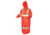 MCR Safety Luminator Hi Vis Long 2 Piece Coat with Silver Reflective Stripes, .35mm PVC/Poly, ANSI 107 Type R Class 3, Fluorescent Orange, S, 201CL3S