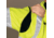 MCR Safety Luminator Reversible Bomber Jacket, PU/Cotton Poly,ANSI Class 3, Attached Hide-Away Hood, Fluorescent Lime, XL, BRCL3LXL