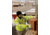 MCR Safety Luminator Reversible Bomber Jacket, PU/Cotton Poly,ANSI Class 3, Attached Hide-Away Hood, Fluorescent Lime, XL, BRCL3LXL