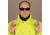 MCR Safety Luminator Reversible Bomber Jacket, PU/Cotton Poly,ANSI Class 3, Attached Hide-Away Hood, Fluorescent Lime, XL, BRCL3LXL