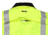 MCR Safety Luminator Two Tone Bomber Jacket, Class 3, Insulated and Water Resistant, Fluorescent Lime, 3X, BBCL3LX3