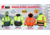 MCR Safety Luminator Two Tone Value Bomber Jacket, Class 3 Insulated, Silver Reflective Stripes, Fluorescent Lime, M, VBBCL3LM