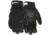 MCR Safety Mechanics Gloves, Grain Goatskin Palm with Foam Padding, Adjustable Hook and Loop Wrist Closure, Black, X - Large, 903XL