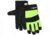 MCR Safety Mechanics Gloves, Synthetic Leather Palm with Silicone Dots, Thermosock Lined with Waterproof Bladder, Black, X - Large, 926XL