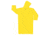 MCR Safety Navigator Series Waterproof Long Raincoat, .22mm PU/Nylon, Detachable Hood, Yellow, XL, 550CXL