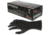MCR Safety NitriShield Stealth Disposable Nitrile Gloves, Powder Free Industrial Food Service Grade, 12in Length, 6 mil Thickness, Black, Small, 6062S