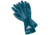 MCR Safety Predaflex Flexible Fully Coated Work Gloves, Nitrile Brushed Interlock Liner, 12in Gauntlet Cuff, Blue/White, Medium, 9792M