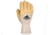 MCR Safety Premium Tufftex Series Rubber Coated String Knit Work Gloves, Crinkle Texture Finish, Comfortable Knit Wrist, Yellow/Natural, Small, 6832S