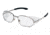 MCR Safety R2120 PN1 Series Safety Glasses with Clear Anti-Fog Lens, Closed Cell Foam Lining, Clear, One Size, R2120