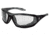 MCR Safety Swagger RP2 Series Safety Glasses, MAX36 Anti-Fog / Anti-Scratch Coating, Foam Lined Lenses, Clear, One Size, RP210DC