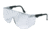 MCR Safety TC1 Series X-Large Safety Glasses, Generous Wrap Around Lens Coverage, Adjustable Ratcheting Temples, Clear, One Size, TC110XL