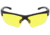 MCR Safety Tier1 T123 Tactical Gear Safety Glasses, Matte Black Frame, Amber MAX6 Superior Anti-Fog Lens, One Size, T12314P