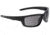 MCR Safety Tier1 T124 Tactical Gear Safety Glasses, Matte Black Frame, Gray MAX6 Superior Anti-Fog Lens, One Size, T12412P