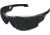 Mechanix Wear Vision Type-N Safety Glasses, Smoke/Black, One Size, VNS-20AB-BU