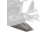 Megaware 27341 Stainless Steel Replacement Skeg SkegGuard 72262