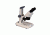 Meiji Techno EM-30 LED Binocular Entry Level Dual 1X/3X Turret Stereo Microscope, White EM-30