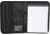 Mercury Tactical Gear Zippered Padfolio, Black, Small, MRC7526-BK