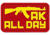 Merica Life AK All Day Patch, 3 x 2, AK-AD