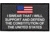 Merica Life Support and Defend the Constitution Patch, 3 x 2, SDC