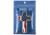 Merica Life US Flag Cross Patch, 2.2 x 3.8, USFLAG-CROSS