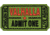 Merica Life Valhalla Admit One, Die Histroric, Live Again PVC Patch, Green, 3 x 1.6, VAL-OGGRN