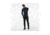 Smartwool Merino 250 Baselayer Pattern 1/4 Zip-Men's, Deep Navy-Bright Cobalt, Extra Large, SW0NP616A40-XL
