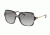 Michael Kors BIA MK2053 Sunglasses 328911-56 - Black / Horn Frame, Grey Gradient Lenses