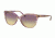 Michael Kors JAN MK2045 Sunglasses 323370-55 - Purple-Floral Frame, Purple Yellow Gradient Lenses